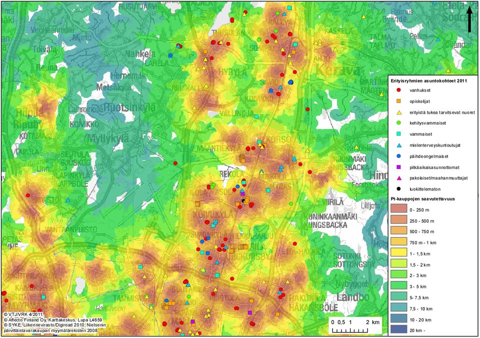 pakolaiset/maahanmuuttajat luokittelematon Affecto Finland Oy, Karttakeskus, Lupa