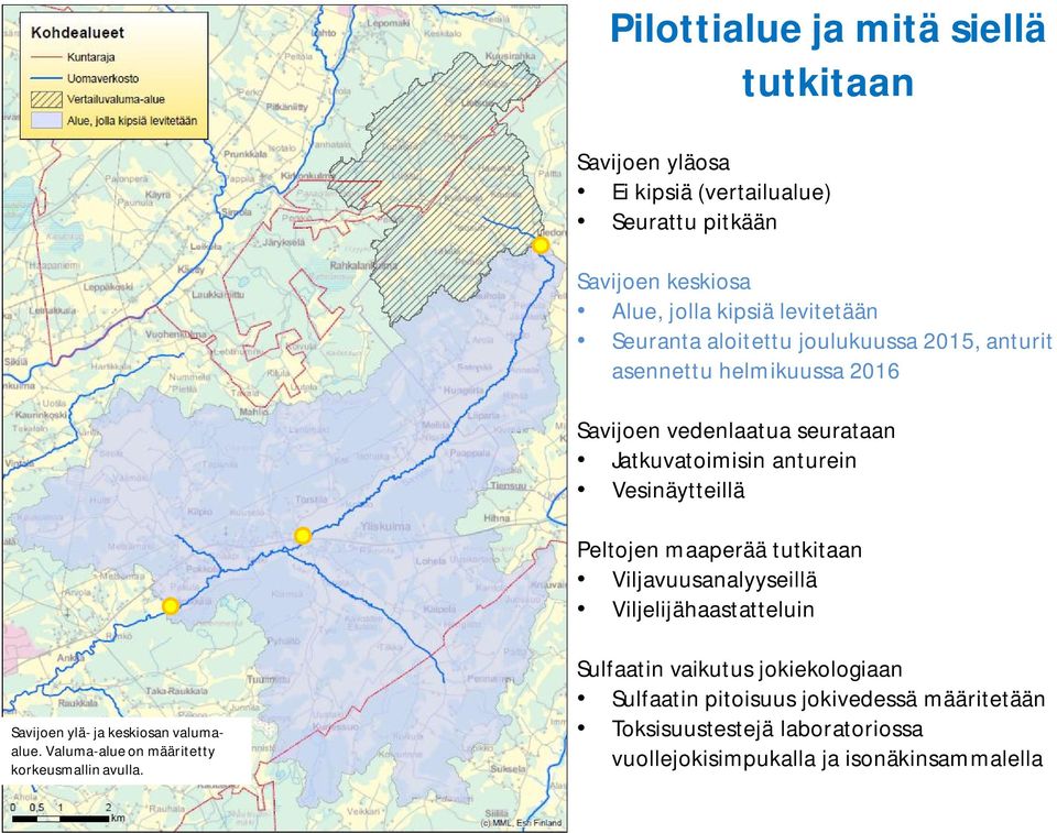 Peltojen maaperää tutkitaan Viljavuusanalyyseillä Viljelijähaastatteluin Savijoen ylä- ja keskiosan valumaalue.