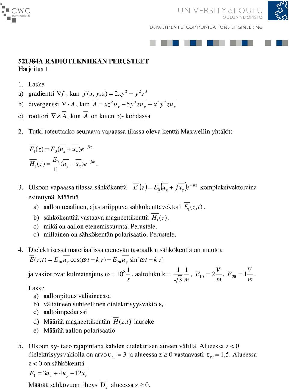 d illainn on sähönän polaisaaio. Psl. 4.