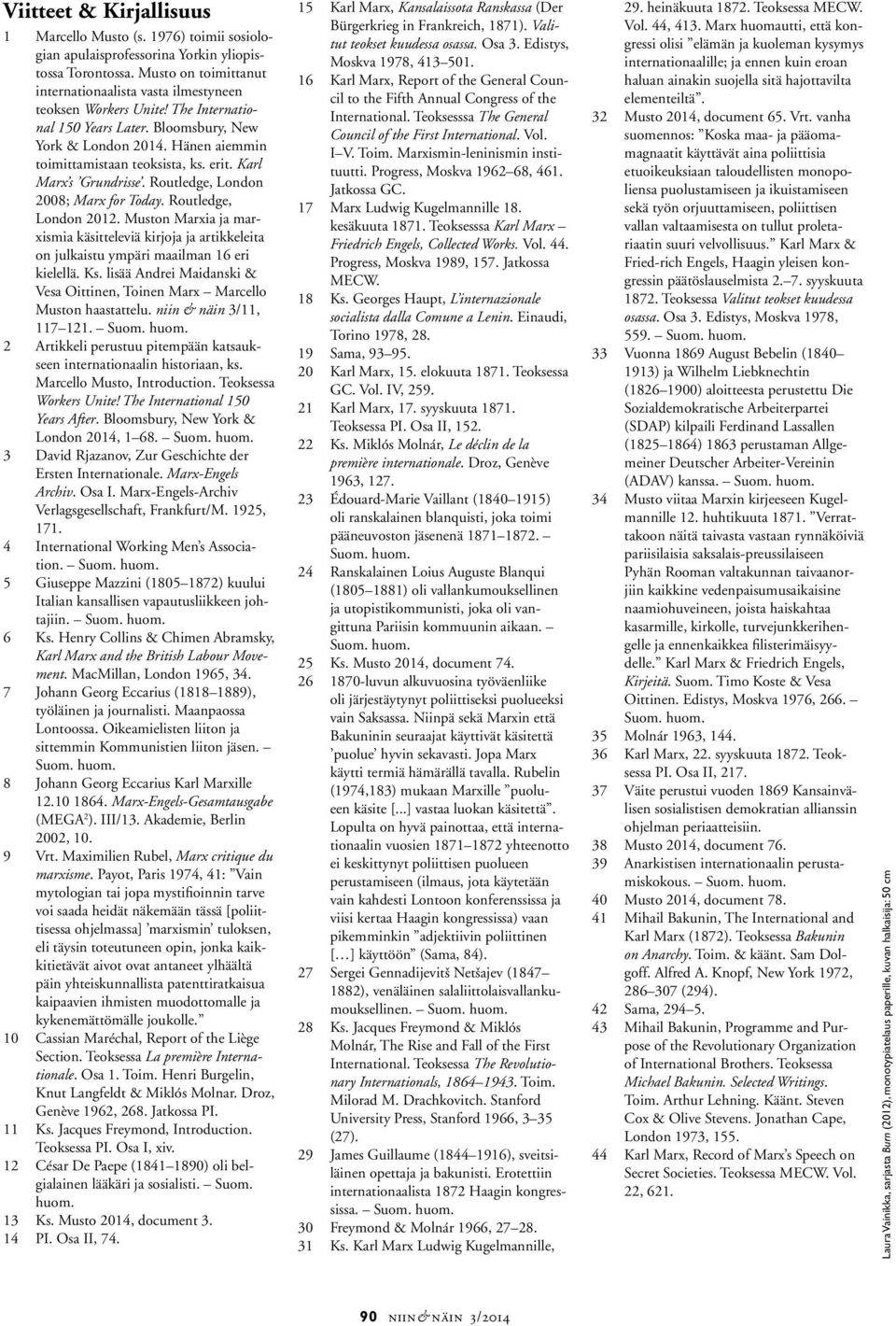 erit. Karl Marx s Grundrisse. Routledge, London 2008; Marx for Today. Routledge, London 2012.