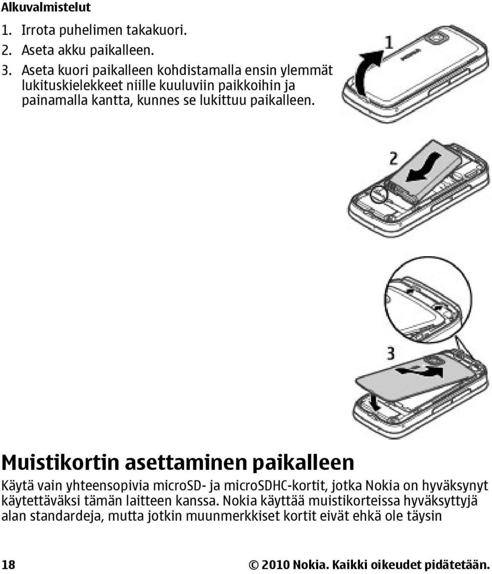 lukittuu paikalleen.