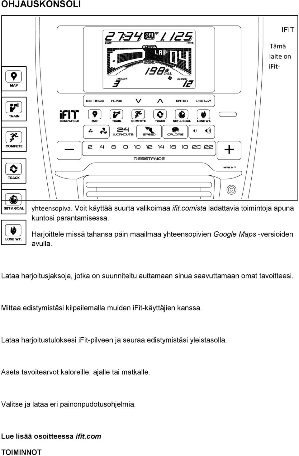 Lataa harjoitusjaksoja, jotka on suunniteltu auttamaan sinua saavuttamaan omat tavoitteesi.