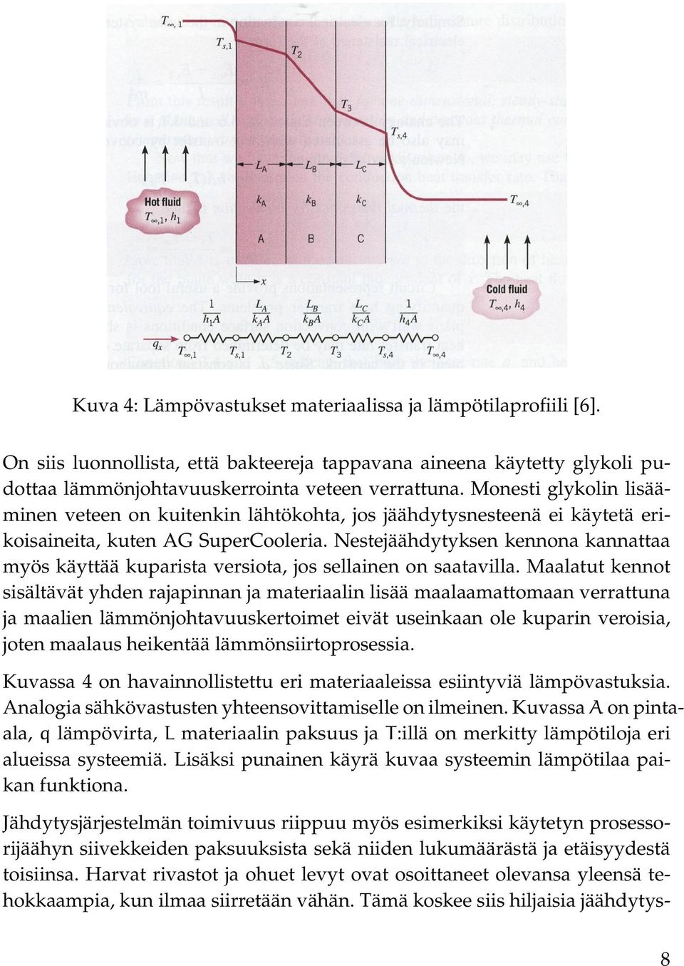 Nestejäähdytyksen kennona kannattaa myös käyttää kuparista versiota, jos sellainen on saatavilla.