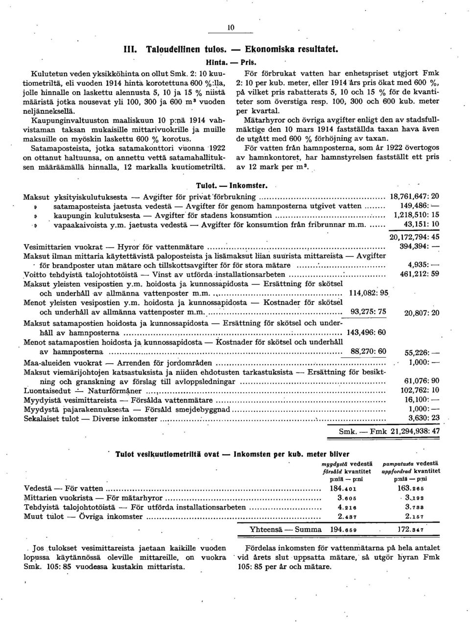 de kvantiteter som överstiga resp. 100, 300 och 600 kub. meter määristä jotka nousevat yli 100, 300 ja 600 m 8 vuoden neljänneksellä. per kvartal.