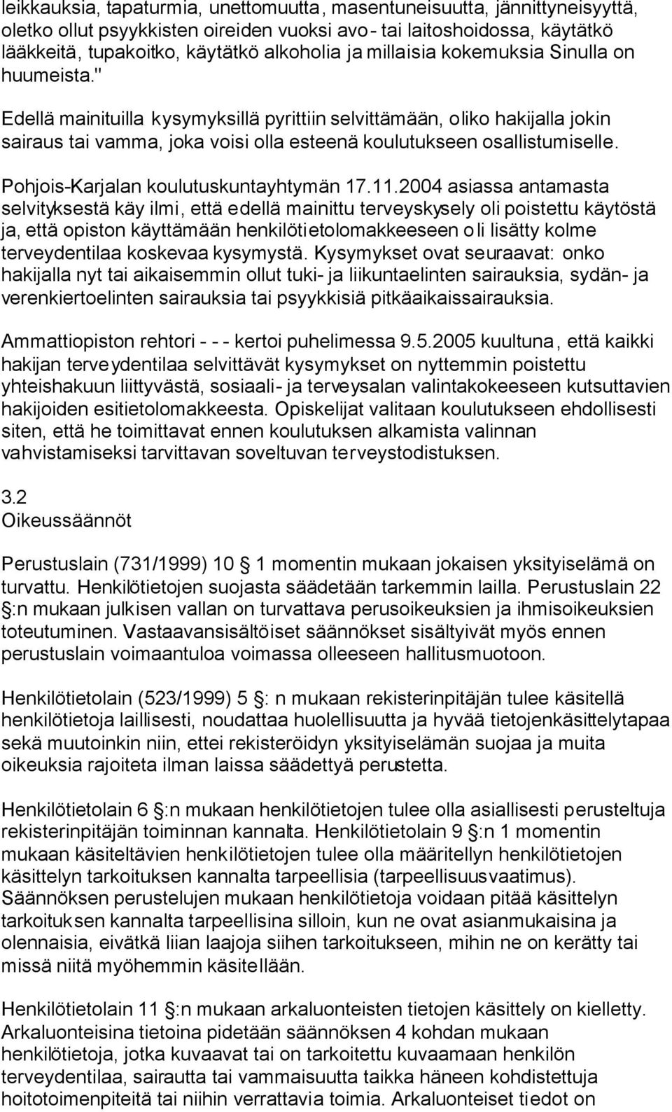 Pohjois-Karjalan koulutuskuntayhtymän 17.11.