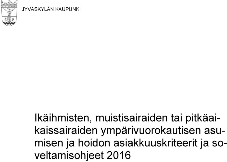 pitkäaikaissairaiden