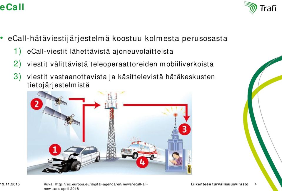 vastaanottavista ja käsittelevistä hätäkeskusten tietojärjestelmistä 13.11.