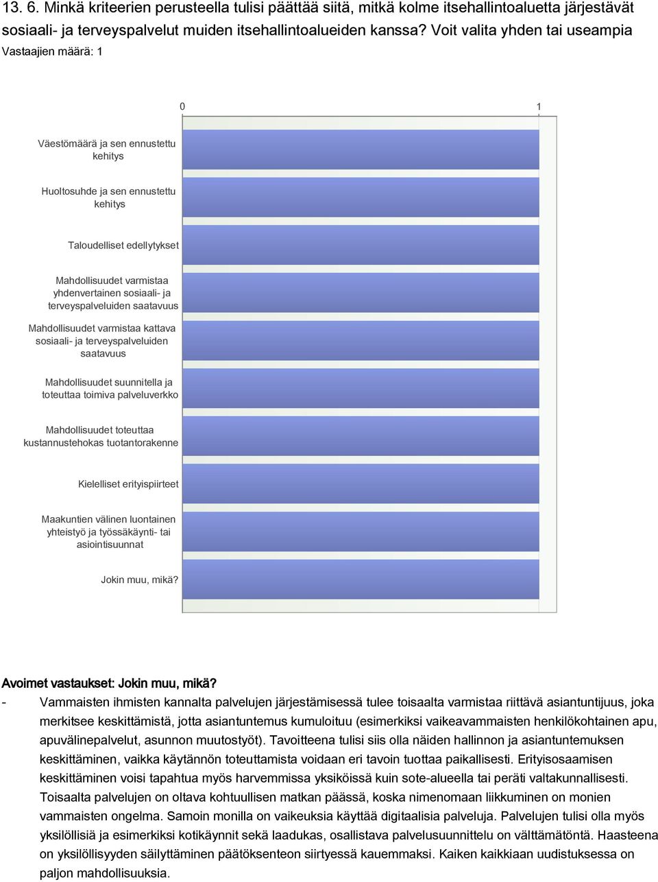 terveyspalveluiden saatavuus Mahdollisuudet varmistaa kattava sosiaali- ja terveyspalveluiden saatavuus Mahdollisuudet suunnitella ja toteuttaa toimiva palveluverkko Mahdollisuudet toteuttaa