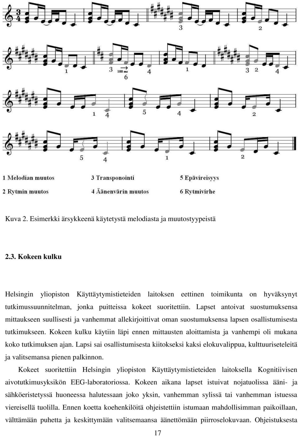 Lapset antoivat suostumuksensa mittaukseen suullisesti ja vanhemmat allekirjoittivat oman suostumuksensa lapsen osallistumisesta tutkimukseen.