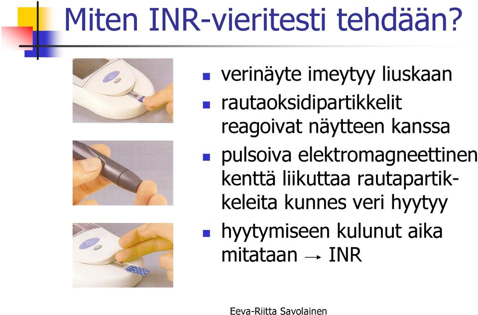 reagoivat näytteen kanssa pulsoiva elektromagneettinen