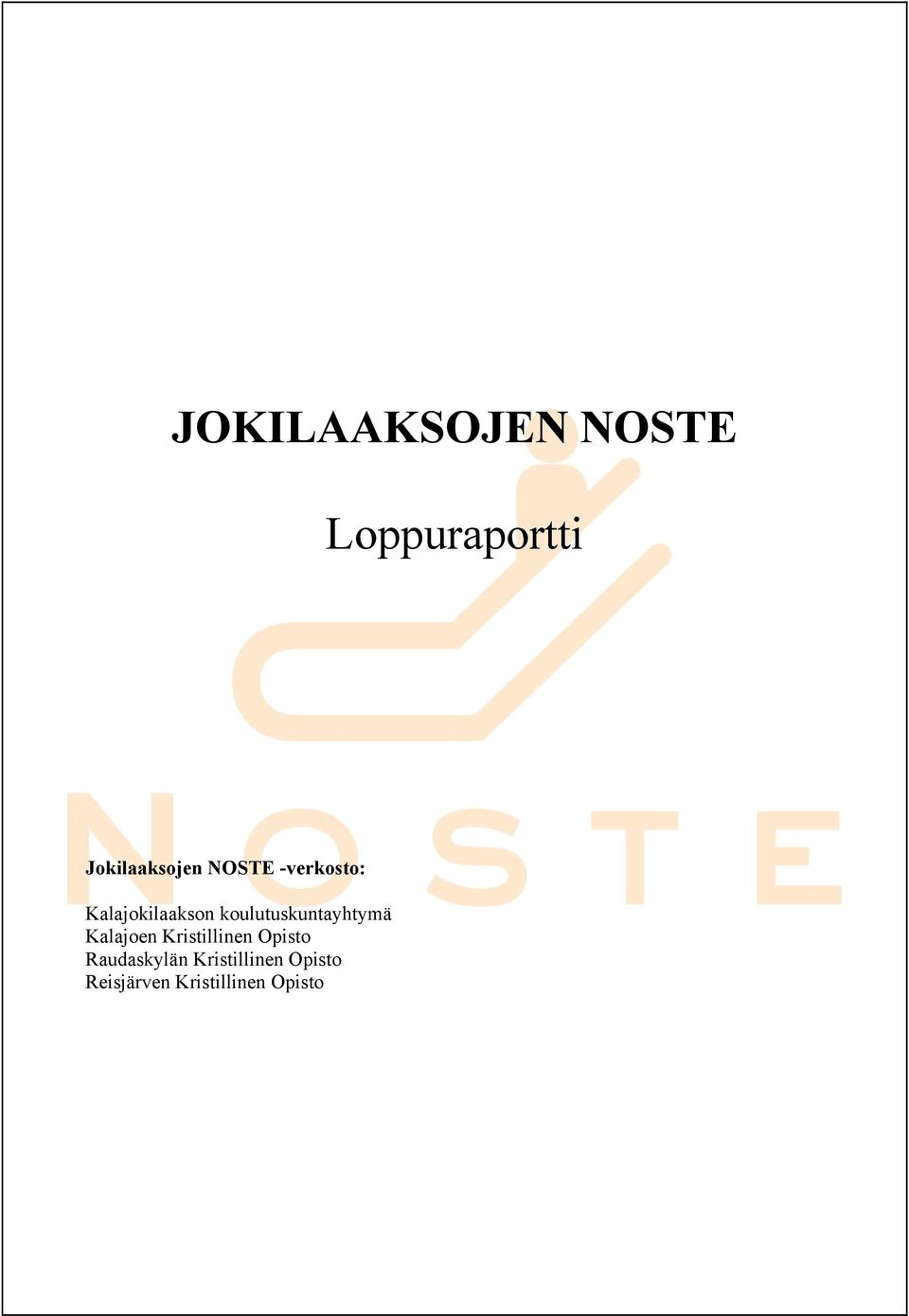 koulutuskuntayhtymä Kalajoen Kristillinen