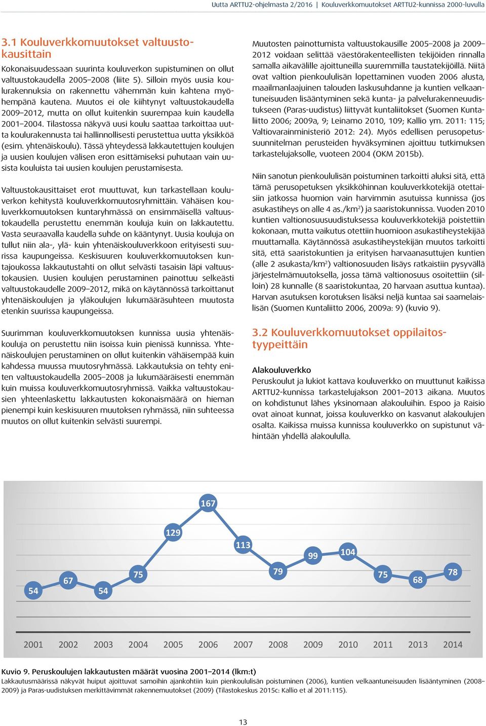 Muutos ei ole kiihtynyt valtuustokaudella 2009 2012, mutta on ollut kuitenkin suurempaa kuin kaudella 2001 2004.