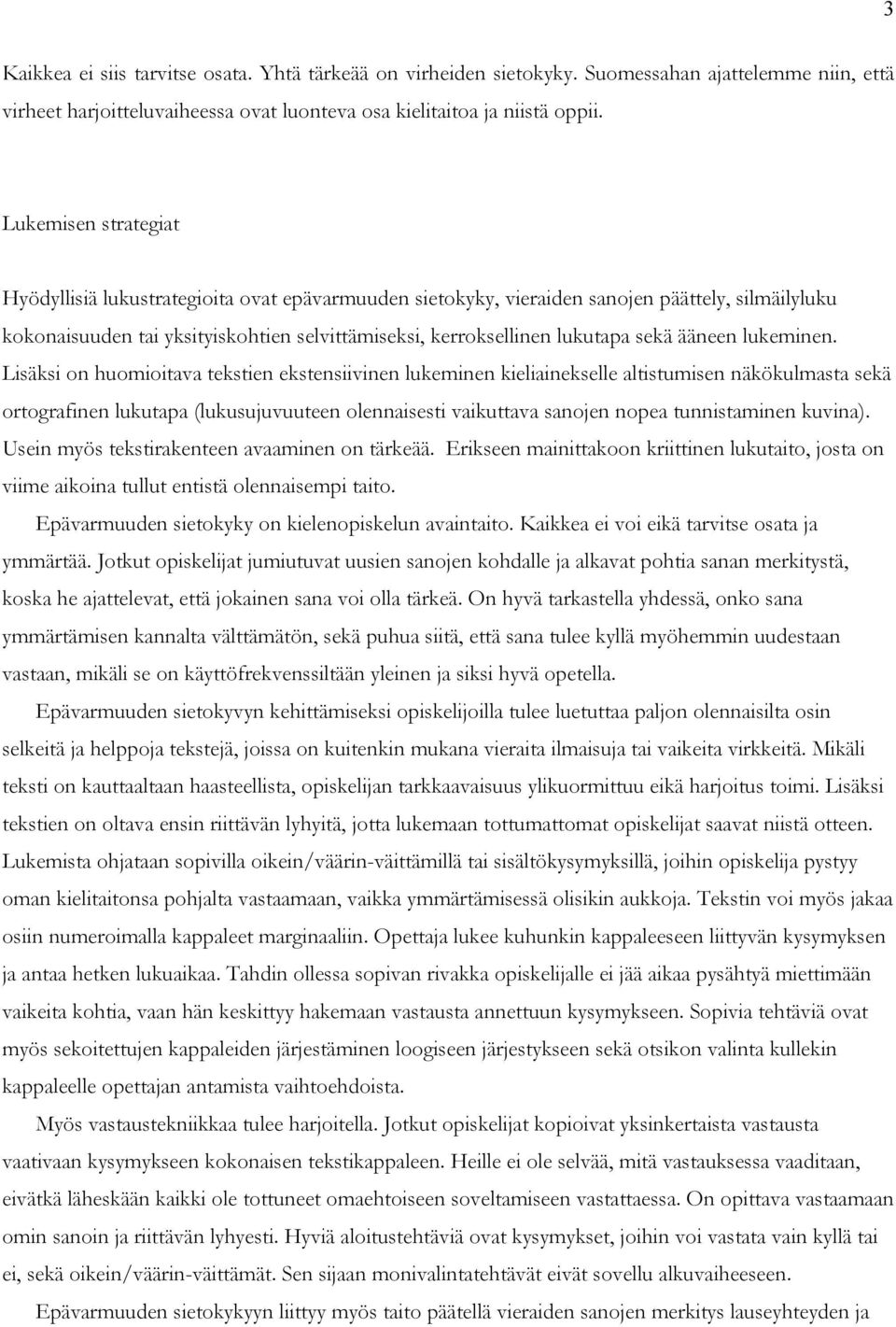 ääneen lukeminen.
