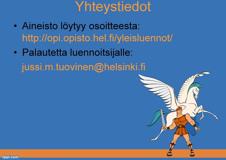 fi/yleisluennot/ Palautetta