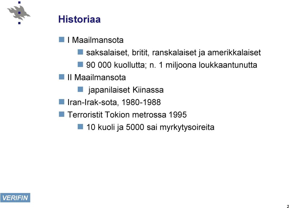 1 miljoona loukkaantunutta II Maailmansota japanilaiset Kiinassa