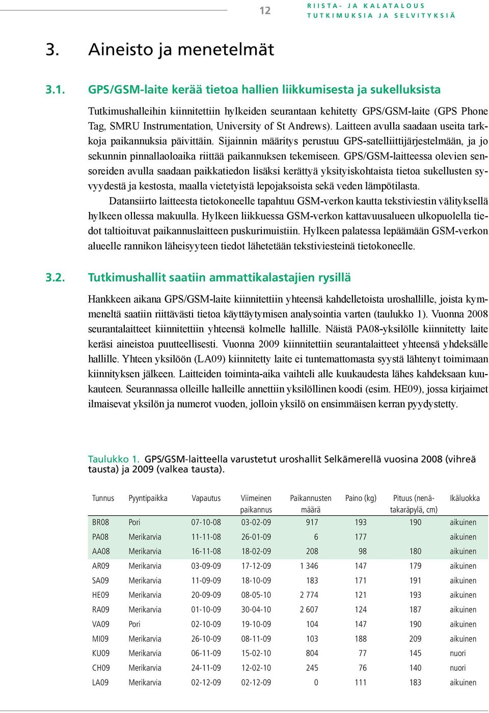 Laitteen avulla saadaan useita tarkkoja paikannuksia päivittäin. Sijainnin määritys perustuu GPS-satelliittijärjestelmään, ja jo sekunnin pinnallaoloaika riittää paikannuksen tekemiseen.