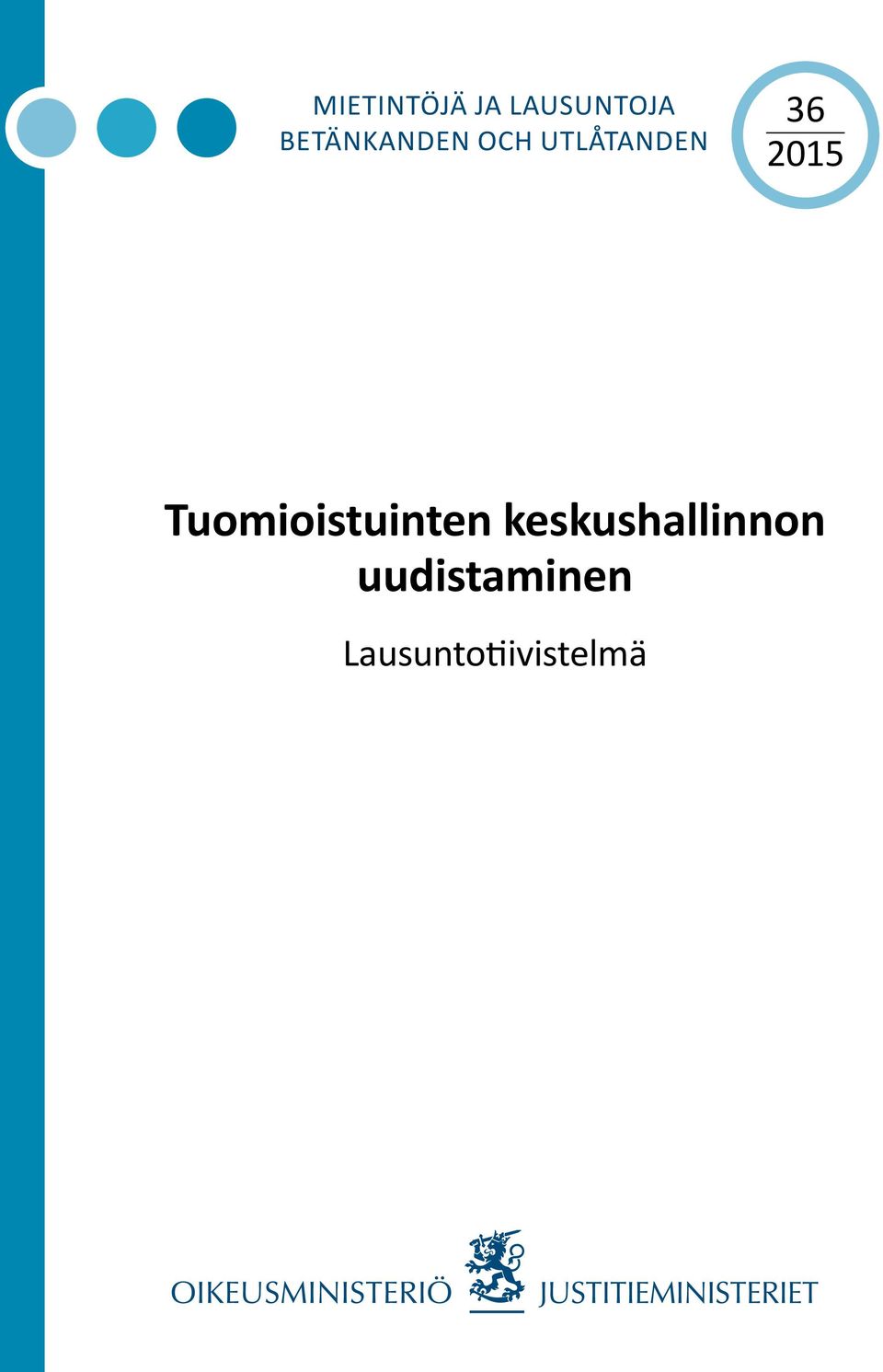 2015 Tuomioistuinten