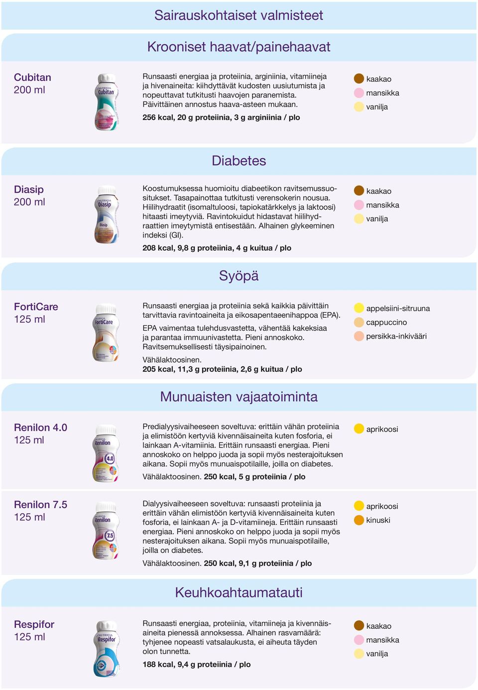 Tasapainottaa tutkitusti verensokerin nousua. Hiilihydraatit (isomaltuloosi, tapiokatärkkelys ja laktoosi) hitaasti imeytyviä. Ravintokuidut hidastavat hiilihydraattien imeytymistä entisestään.