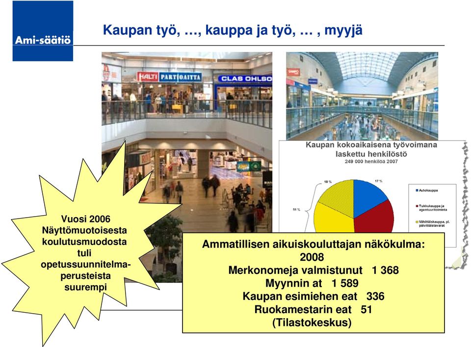 Ammatillisen aikuiskouluttajan näkökulma: 2008 Merkonomeja