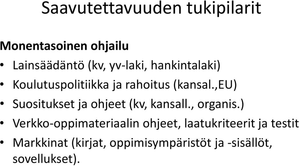 ,eu) Suositukset ja ohjeet (kv, kansall., organis.