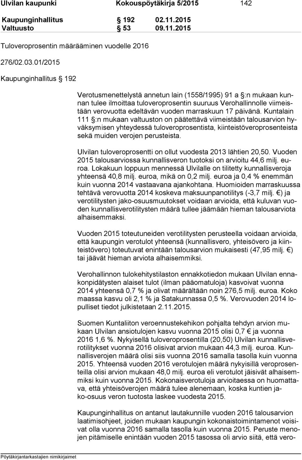 marraskuun 17 päivänä.