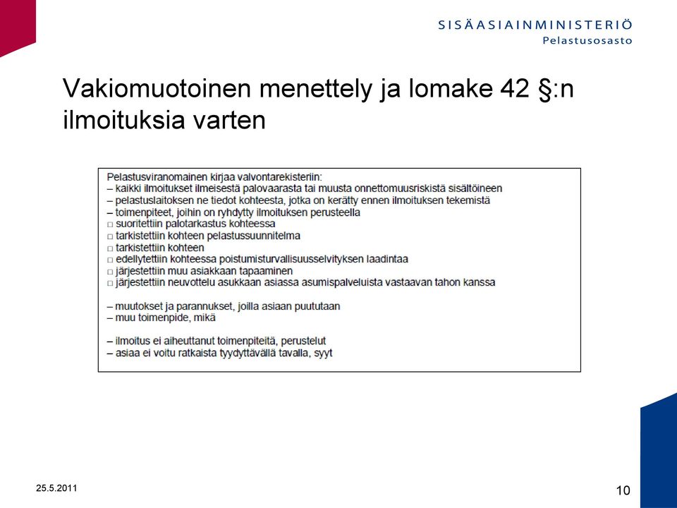 lomake 42 :n