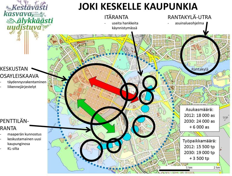 OSAYLEISKAAVA - täydennysrakentaminen - liikennejärjestelyt