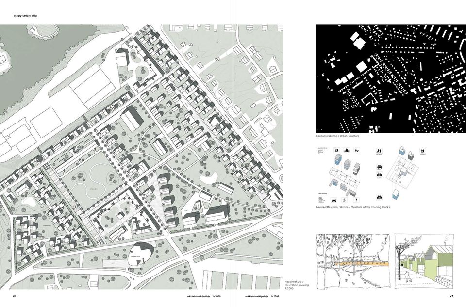 blocks Havainnekuva / Illustration drawing 1:2000 20