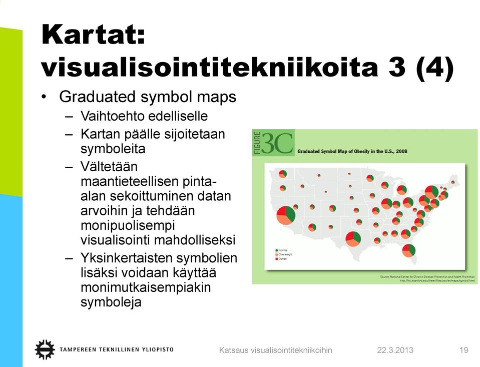 pintaalan sekoittuminen datan arvoihin ja tehdään monipuolisempi visualisointi