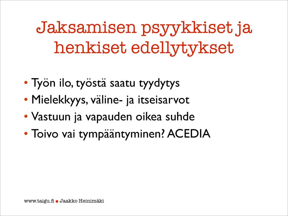 Mielekkyys, väline- ja itseisarvot Vastuun