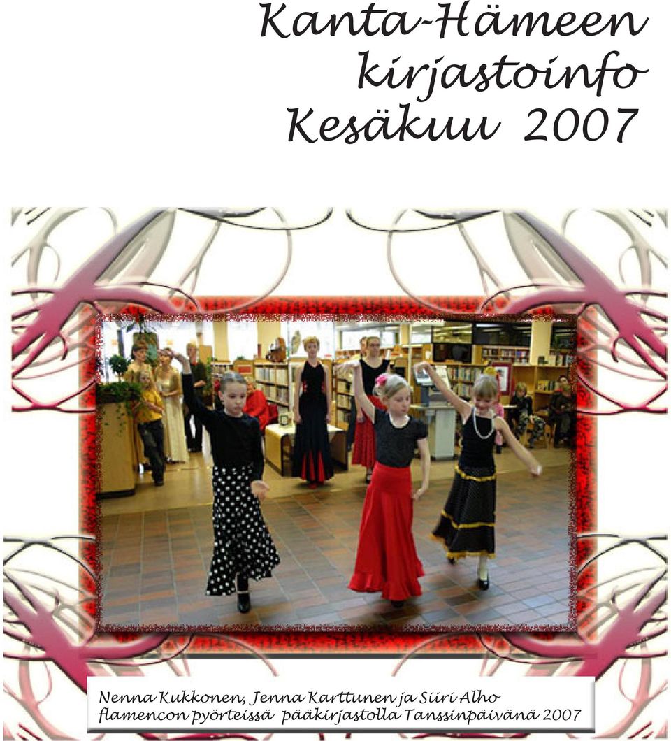 Karttunen ja Siiri Alho flamencon