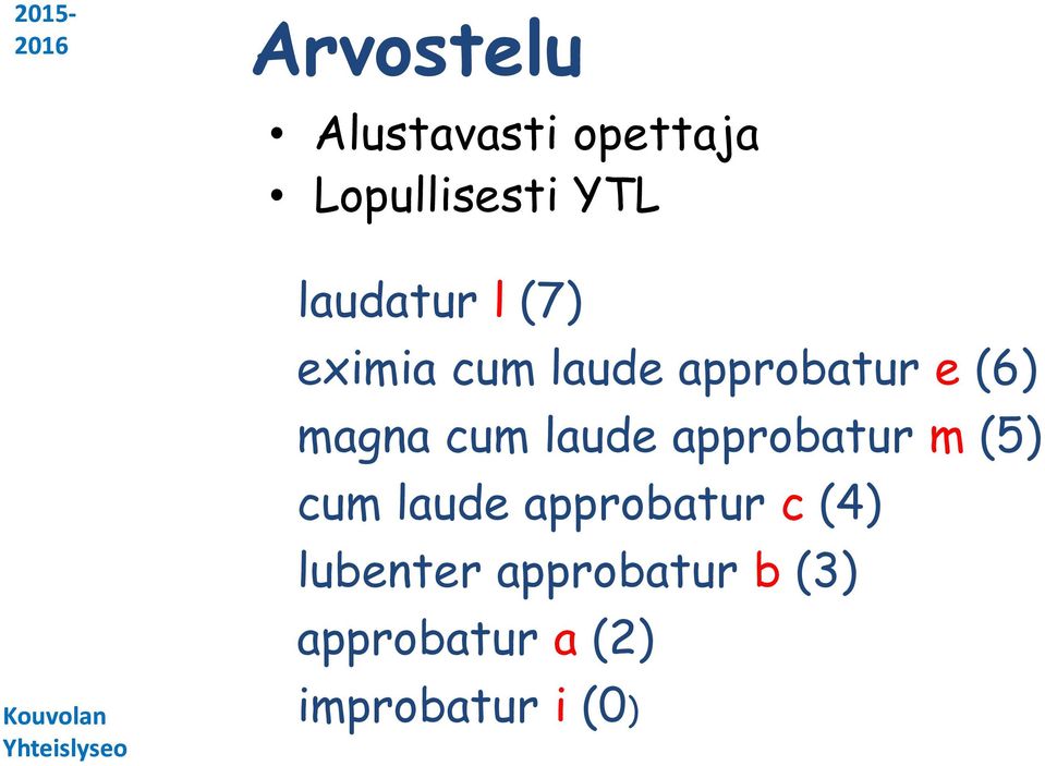 magna cum laude approbatur m (5) cum laude approbatur