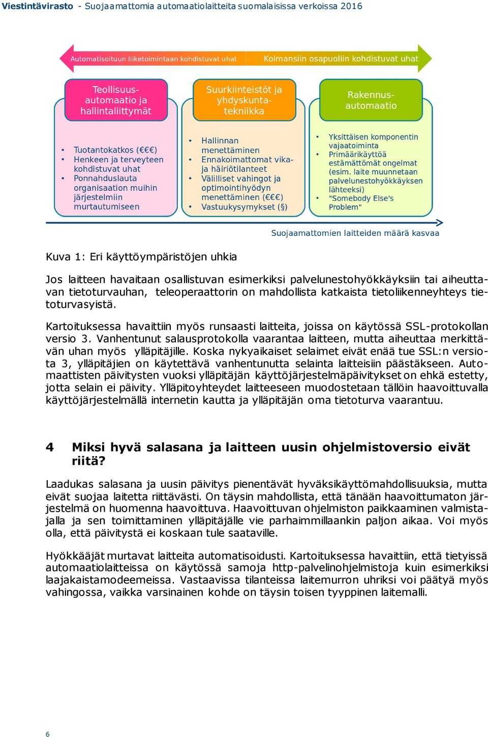 Vanhentunut salausprotokolla vaarantaa laitteen, mutta aiheuttaa merkittävän uhan myös ylläpitäjille.