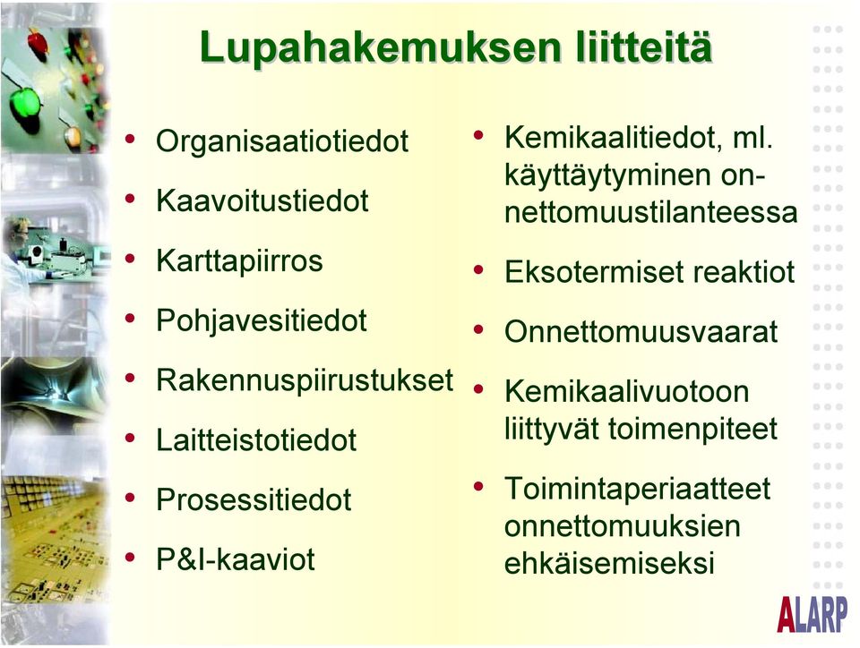 Kemikaalitiedot, ml.