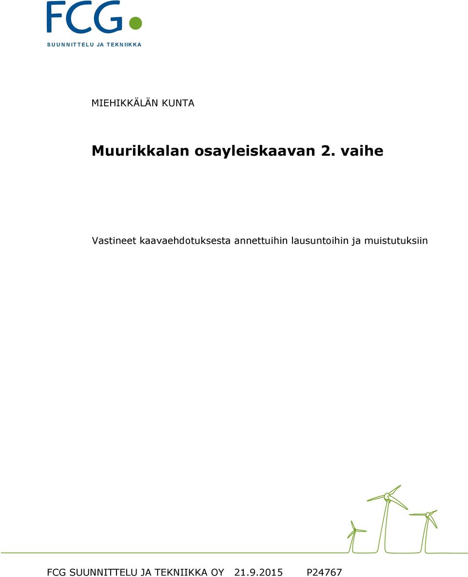 Muurikkalan osayleiskaavan 2.