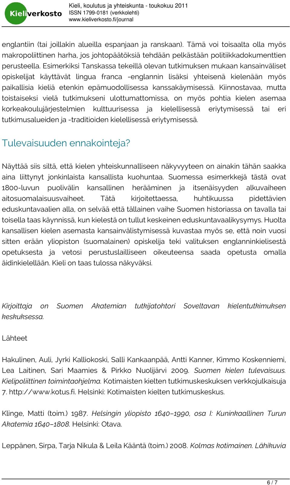 kanssakäymisessä.