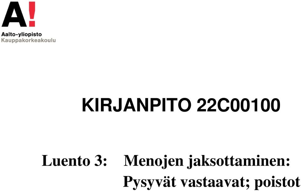 jaksottaminen: