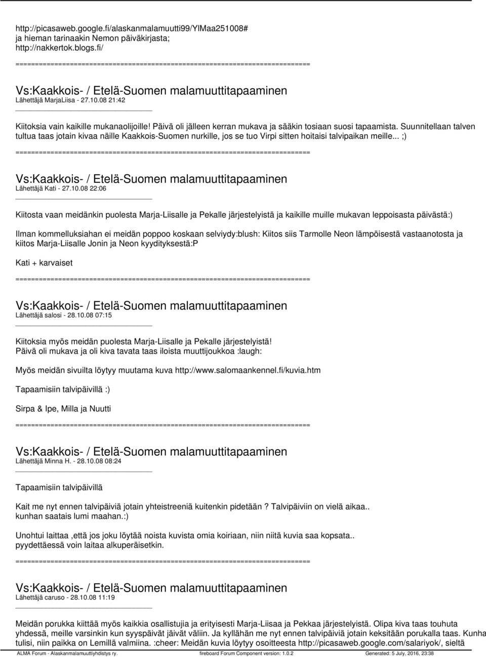 .. ;) Lähettäjä Kati - 27.10.