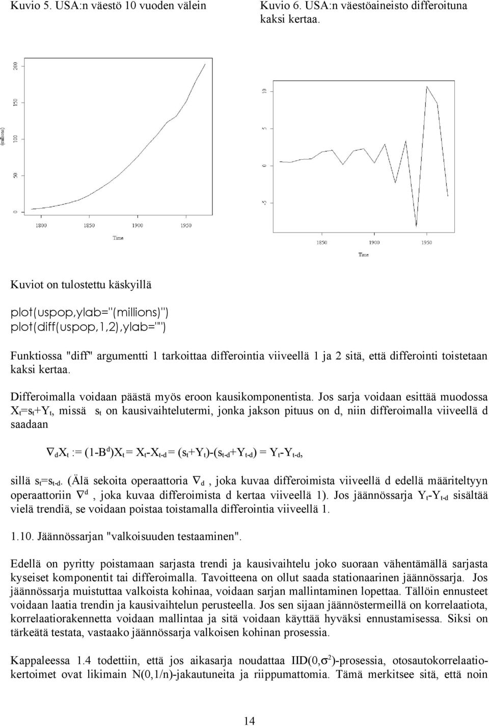 Differoimalla voidaa pääsä myös eroo kausikompoeisa.