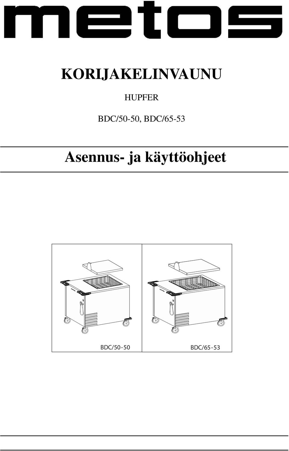 BDC/65-53 Asennus- ja