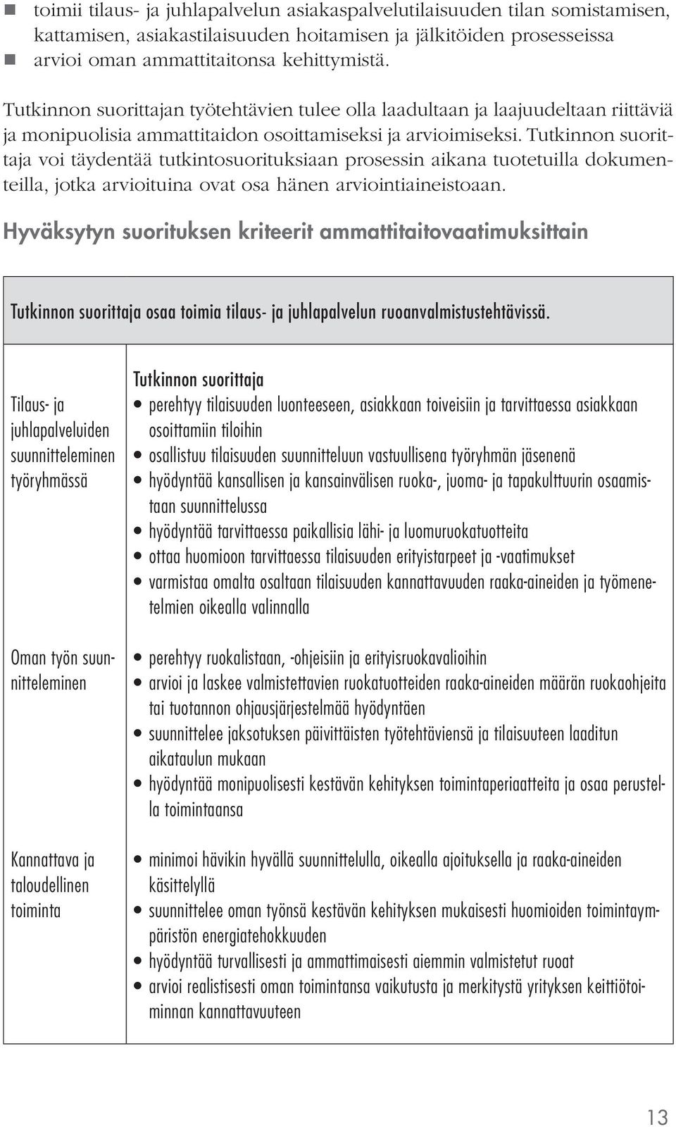 voi täydentää tutkintosuorituksiaan prosessin aikana tuotetuilla dokumenteilla, jotka arvioituina ovat osa hänen arviointiaineistoaan.
