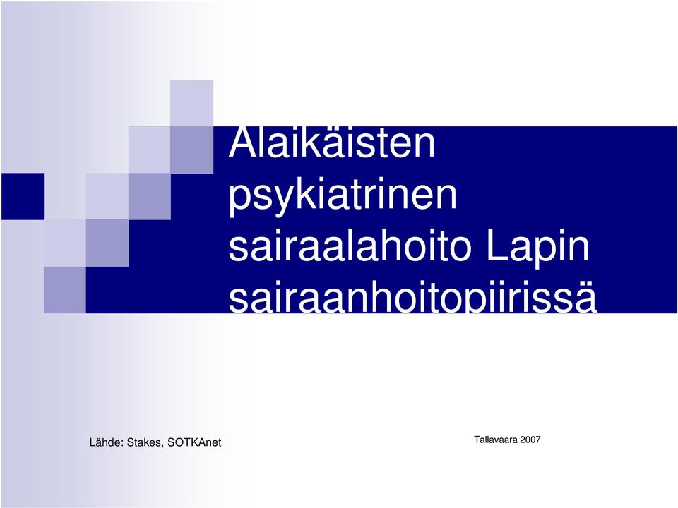 sairaalahoito Lapin