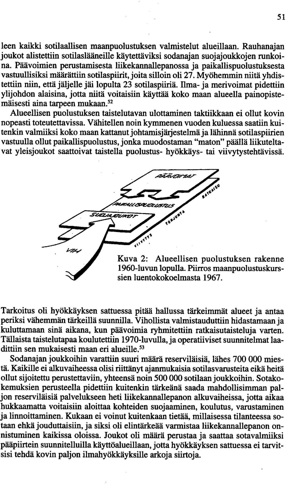 Myöhemmin niitä yhdistettiin niin, että jäljelle jäi lopulta 23 sotilaspiiriä.