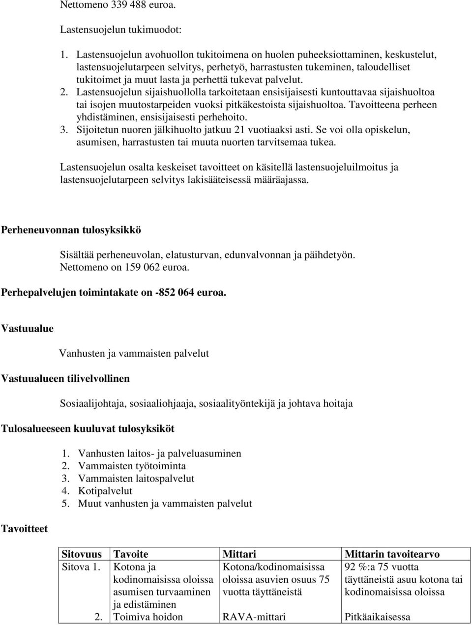 tukevat palvelut. 2. Lastensuojelun sijaishuollolla tarkoitetaan ensisijaisesti kuntouttavaa sijaishuoltoa tai isojen muutostarpeiden vuoksi pitkäkestoista sijaishuoltoa.