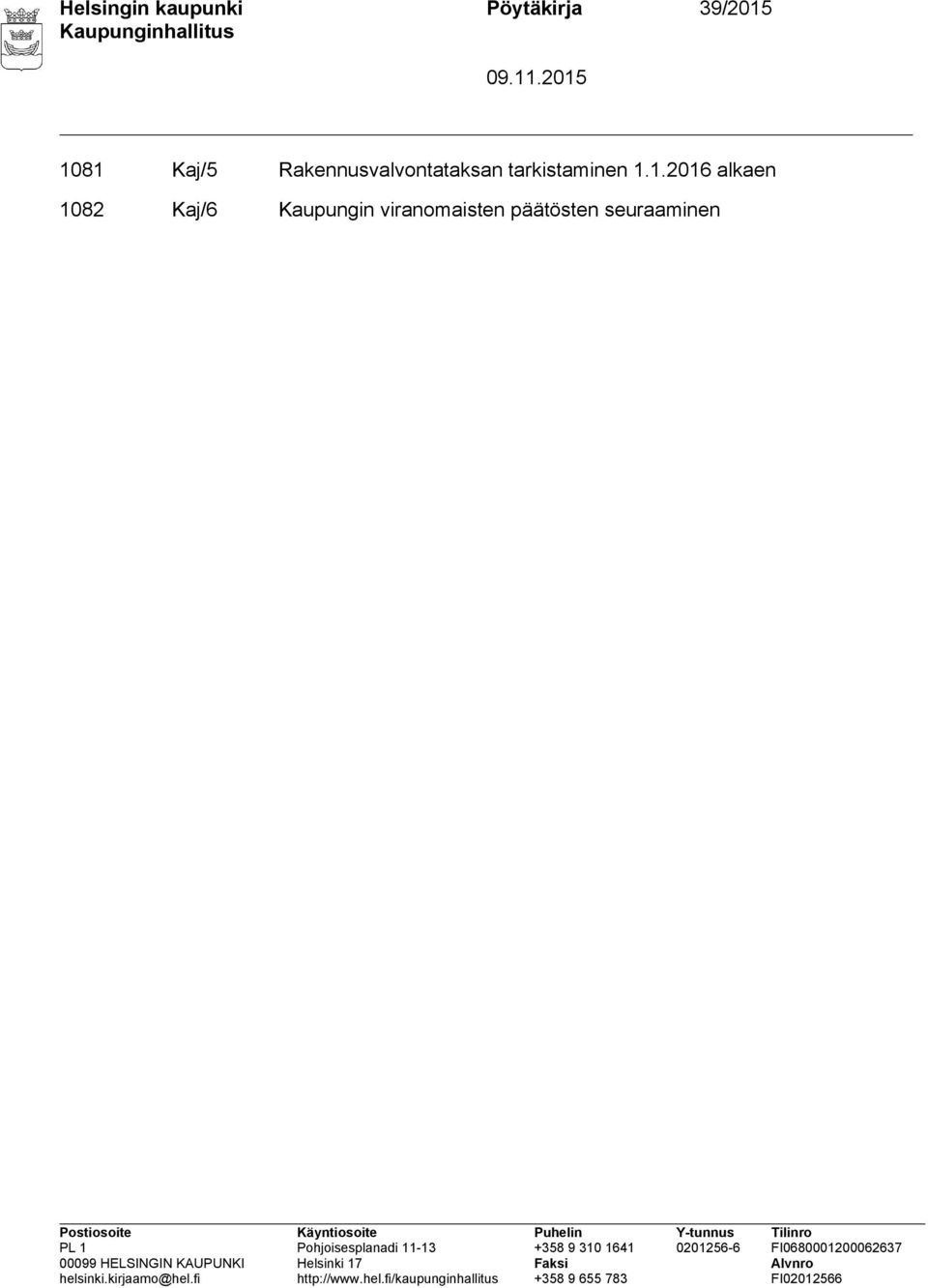 tarkistaminen 1.