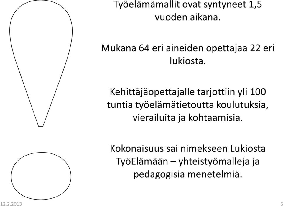 Kehittäjäopettajalle tarjottiin yli 100 tuntia työelämätietoutta