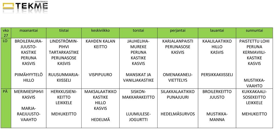 MARJA- RAE- VAAHTO RUUSUNMARJA- HERKKUSIENI- VISPIPUURO MAKSALAATIKKO MANSIKAT JA VANILJA