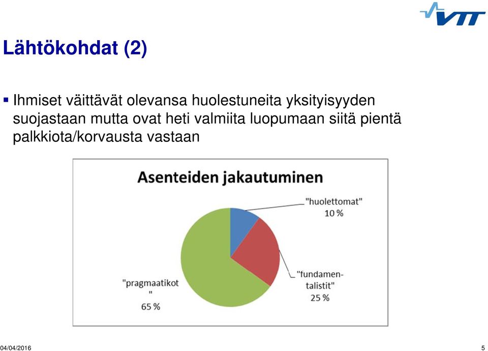 mutta ovat heti valmiita luopumaan siitä