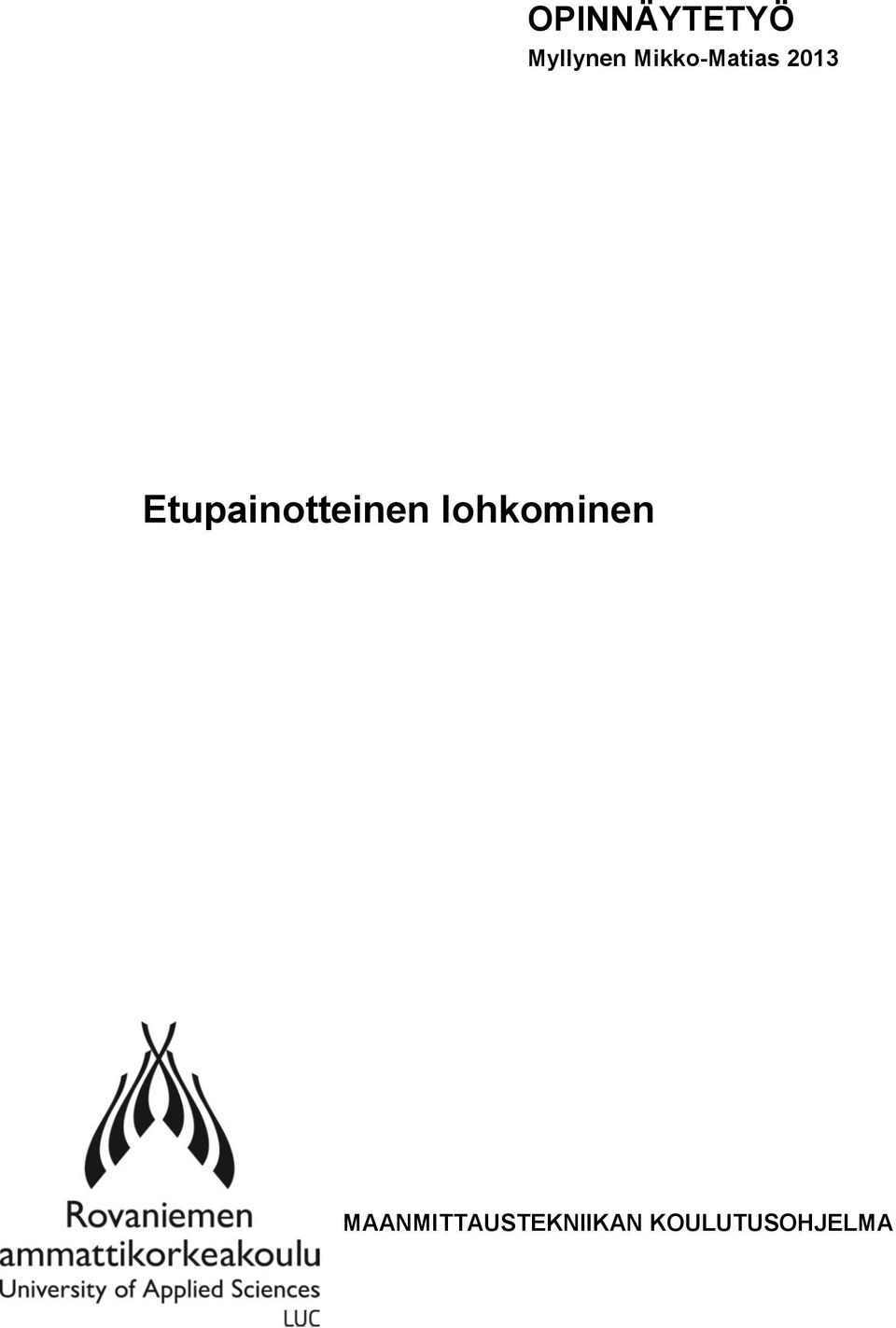 Etupainotteinen