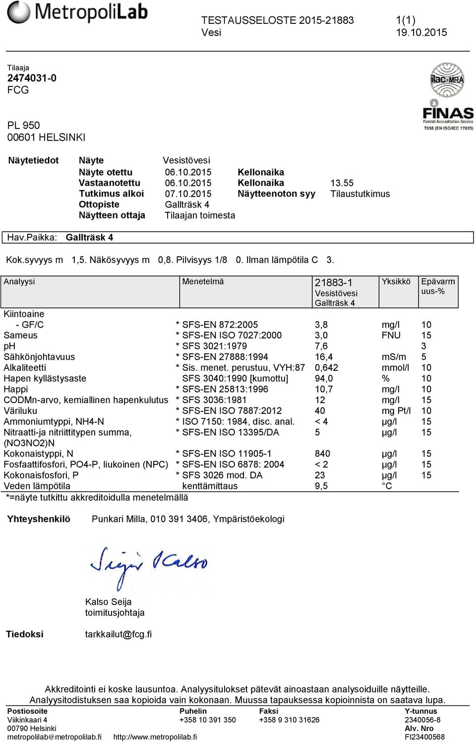 Ilman lämpötila C 3.